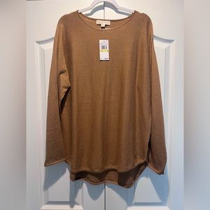 NWT Michael Kors Sweater - Dark Camel Tan
